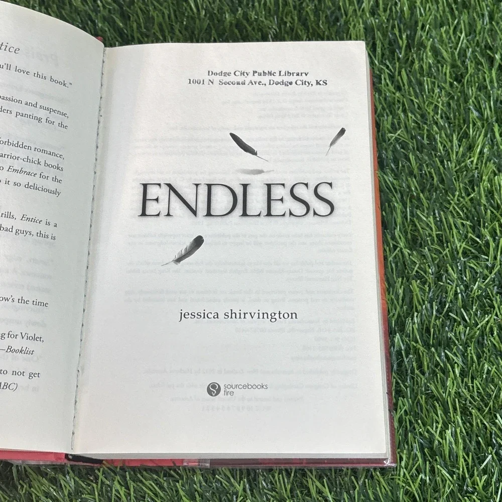 Endless by Jessica Shirvington Hardcover Embrace Series YA Paranormal‎ Romance